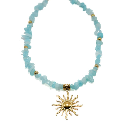 Collier BLEU SOLEIL